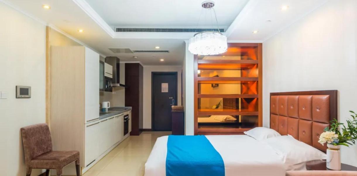 Qingdao Jinshan We+ Holiday Apartment Dış mekan fotoğraf
