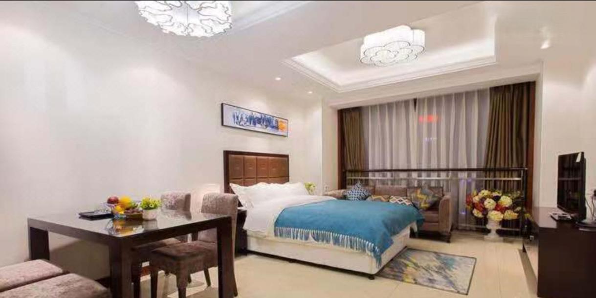 Qingdao Jinshan We+ Holiday Apartment Dış mekan fotoğraf