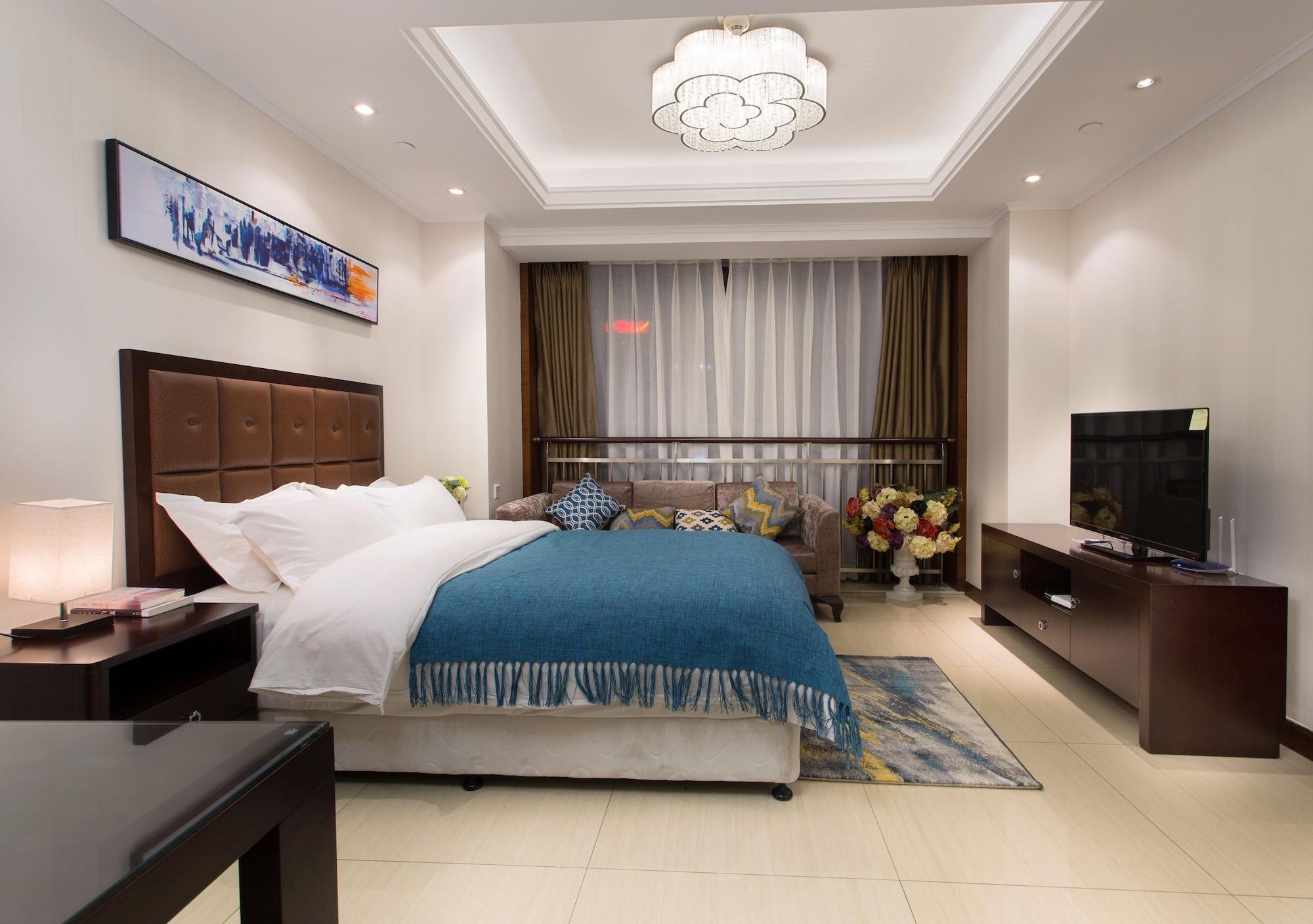 Qingdao Jinshan We+ Holiday Apartment Dış mekan fotoğraf